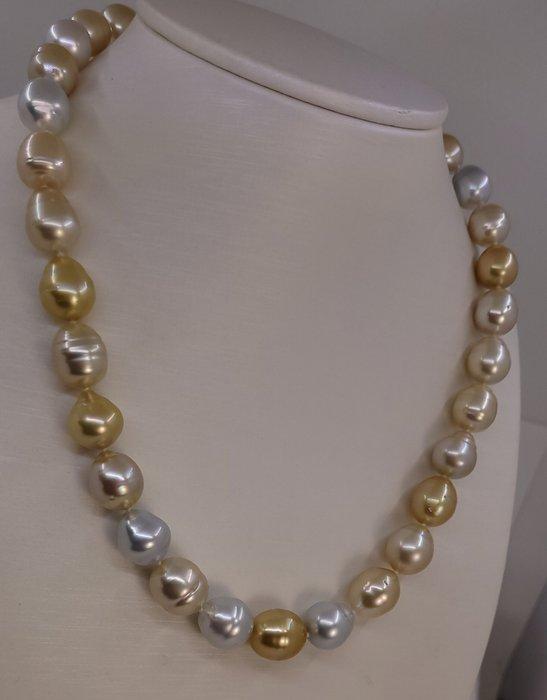 Collier Perles de mer du Sud australiennes certifiées PSL -, Handtassen en Accessoires, Kettingen