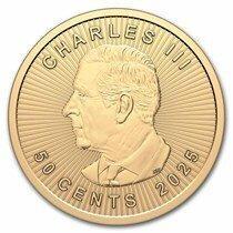 Canada. 50 Cents 2025 Maple Leaf, 1g (.999) (Zonder, Postzegels en Munten, Munten | Europa | Niet-Euromunten