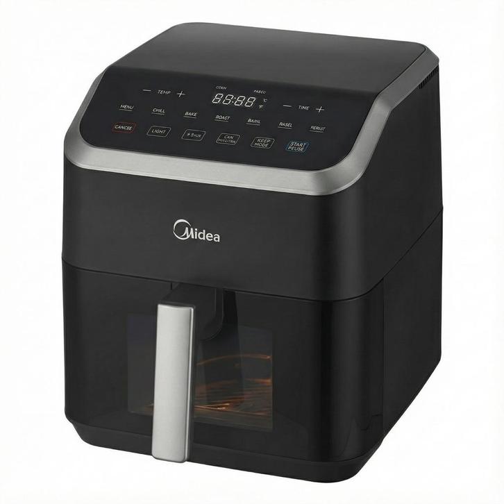 7.6L Airfryer ESSENTIELB | Retour Deal | OP = OP, Elektronische apparatuur, Airfryers, Nieuw, Verzenden