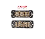 ELT-X12000 Led Flitser 2 stuks Ultra Dun en Super Fel 12 x 3, Auto-onderdelen, Ophalen of Verzenden, Nieuw