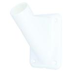 Vlaggenstokhouder nylon wit, Nieuw, Overige materialen, Klink of Kruk