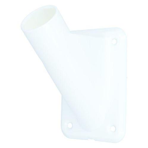 Vlaggenstokhouder nylon wit, Doe-het-zelf en Bouw, Hang- en Sluitwerk, Klink of Kruk, Nieuw, Overige materialen