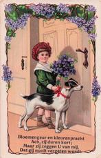 Kind met hond - vooral veel fantasie - Ansichtkaart (85) -