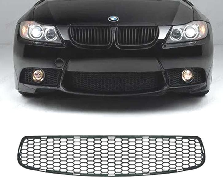 CALANDRE BMW E90 E91 E92 05-08 NOIR LOOK M3, Autos : Pièces & Accessoires, Carrosserie & Tôlerie, Envoi