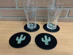 Leren onderzetters cactus zelf samen stellen uit 19 kleuren, Ophalen of Verzenden, Nieuw
