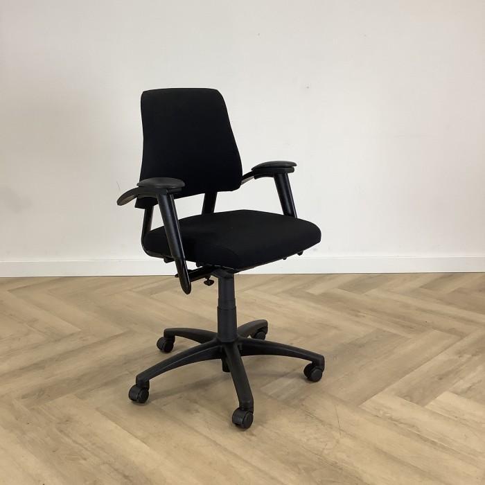 BMA Axia Ergonomische bureaustoel, zwart - Gratis Bezorging, Huis en Inrichting, Bureaustoelen, Bureaustoel, Zwart, Gebruikt, Ergonomisch