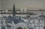 Dujardin Rene-Marie (1913-2002) - Schelde zicht op Antwerpen