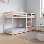 vidaXL Stapelbed massief grenenhout 75x190 cm, Huis en Inrichting, Slaapkamer | Bedden, Verzenden, Nieuw