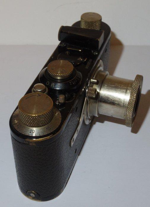 Leica I black nickel - 1930 - with Elmar 3.5/5cm lens -, Verzamelen, Foto-apparatuur en Filmapparatuur