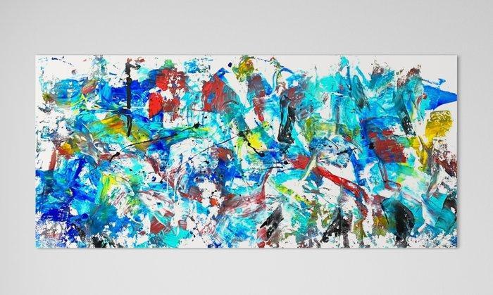 Alberto Stocco - Abstract, Antiek en Kunst, Kunst | Schilderijen | Modern