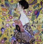 Gustav Klimt (1862-1918) - Dame mit Fächer, Antiquités & Art