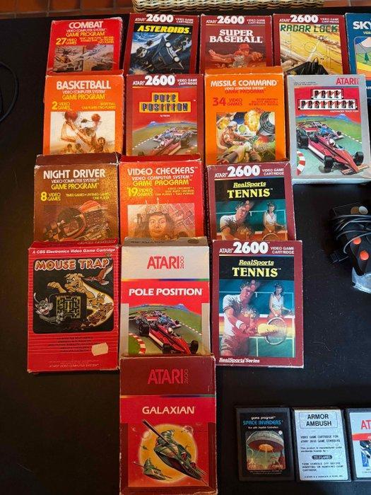 Atari - 2600 VCS - 7800 - Videogameconsole + games, Games en Spelcomputers, Spelcomputers | Overige Accessoires