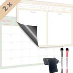 2dekans | Magnetische weekplanner whiteboard (2) - planner, Ophalen of Verzenden, Nieuw