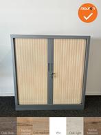 Robberechtse roldeurkast - 105x100x45cm - Zilvergrijs met li, Werkplek, Ophalen of Verzenden, Gebruikt, Kast