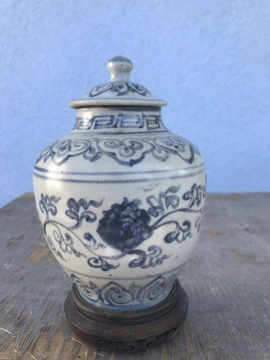 Vaas - Hout, Porselein - China - Ming Dynastie (1368-1644), Antiek en Kunst, Antiek | Overige Antiek