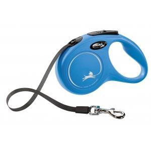 Laisse-corde flexi classic s, 5 m, max. 15kg bleu, Dieren en Toebehoren, Honden-accessoires
