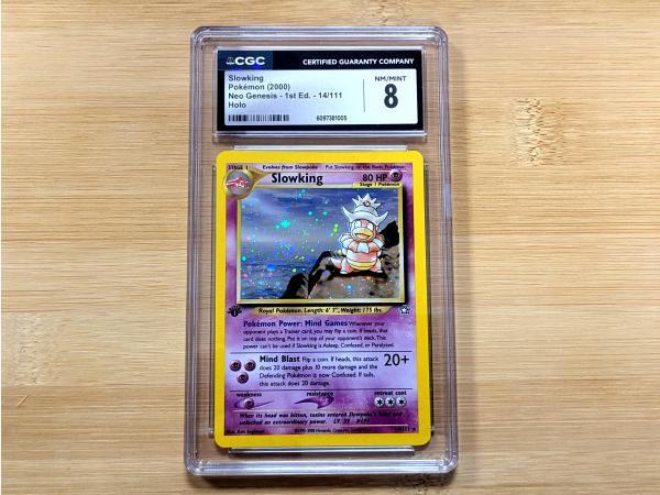 Veiling - Slowking Pokemon Neo CGC 8 Vintage Holo, Hobby en Vrije tijd, Verzamelkaartspellen | Pokémon