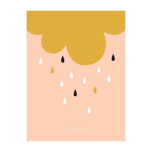 Roommate Rain drops poste (Babykamer, Baby & Accessoires), Kinderen en Baby's, Kinderkamer | Complete kinderkamers, Nieuw, Verzenden