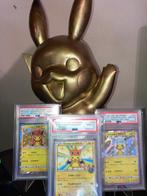 Pokémon - 3 Card - Pikachu, Hobby en Vrije tijd, Nieuw