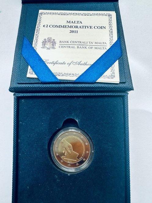 Croatie, Malte. 2 Euro 2011/2024 Election + Marko, Postzegels en Munten, Munten | Europa | Euromunten