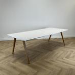 Kinnarps vergadertafel 240x100 cm,  wit - Beuken, Bureau
