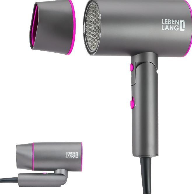 2dekans | Lebenlang LBH3088P Lonische Föhn - 2100 W met, Handtassen en Accessoires, Uiterlijk | Haarverzorging, Ophalen of Verzenden