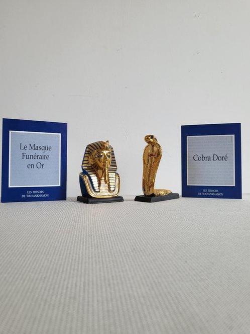 Collection thématique - Lot de 2 statuettes égyptiennes –, Antiek en Kunst, Curiosa en Brocante