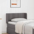 vidaXL Hoofdbord Oren 2 pcs Grijs 40 x 16 x 5 cm Kunstleer, Verzenden, Nieuw