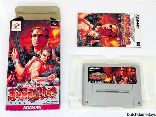 Super Famicom - Contra, Games en Spelcomputers, Games | Nintendo Super NES, Gebruikt, Verzenden
