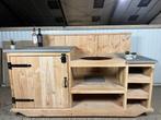 Veiling - Buitenkeuken douglas hout, Tuin en Terras, Nieuw
