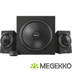 Trust Yuri 2.1 Speakerset met Subwoofer Zwart, Computers en Software, Verzenden, Nieuw