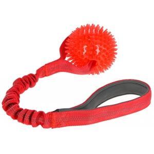 Balle avec corde en mousse ø 6 cm - coloris assortis, Animaux & Accessoires, Accessoires pour chiens