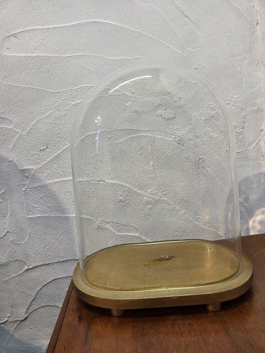 Globe - !!! - GLAZEN STOLP - 1961-1980 - Belle lampe ovale, Antiek en Kunst, Antiek | Boeken en Manuscripten