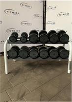 Technogym dumbells | rek | set | Kracht |, Sports & Fitness, Appareils de fitness, Ophalen of Verzenden, Overige typen