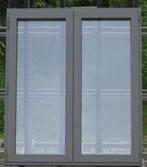 aluminium raam , chassis , venster 120 x 140 kwartsgrijs, 75 tot 150 cm, Raamkozijn, Ophalen of Verzenden, Inclusief glas