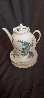 Kahla - Théière (7) - Porcelaine, Glacis, Or