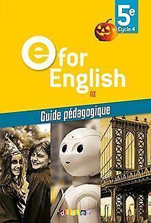 E for English 5e (éd. 2017) - Guide pédagogique - v...  Book, Livres, Livres Autre, Envoi