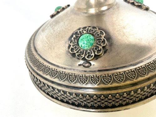 Lamp - .800 zilver, Antiek en Kunst, Antiek | Zilver en Goud