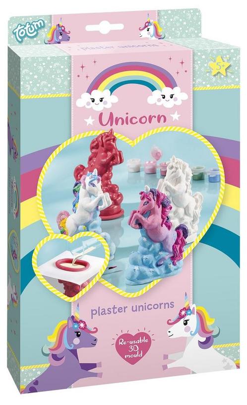 Unicorn Gips Set, Hobby & Loisirs créatifs, Articles de fête, Envoi