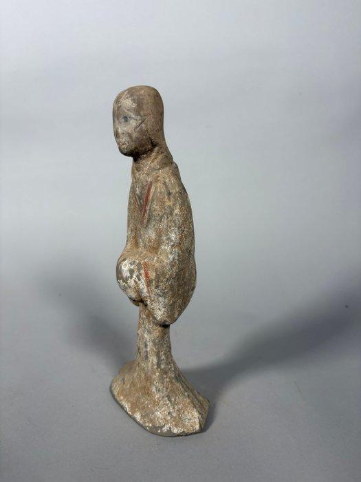 Oud-Chinees, Han-dynastie Terracotta Danseuse Mingqi - 20 cm, Verzamelen, Mineralen en Fossielen
