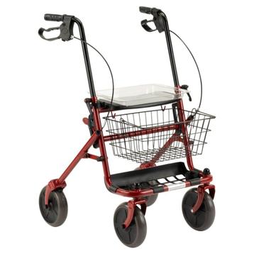 Rollator Basic - Rood, Ophalen of Verzenden