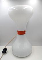 Lamp - Mazzega-stijl - Glas, metalen legering