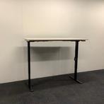 Refurbished elektrische zit-sta bureau, 160x80 cm, Ahorn, In hoogte verstelbaar, Gebruikt, Stabureau