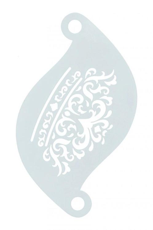 Witte Make Up Sjabloon The Crown, Hobby en Vrije tijd, Feestartikelen, Nieuw, Verzenden