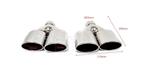 R Look Uitlaat Sierstuk set voor Volkswagen Golf 7, Ophalen of Verzenden