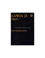 1981 LANCIA BETA TREVI INSTRUCTIEBOEKJE ITALIAANS, Ophalen of Verzenden