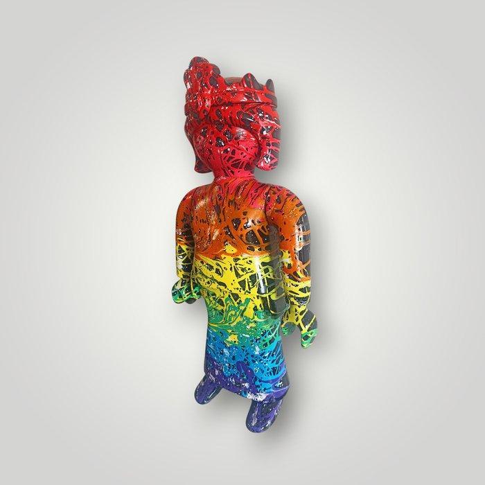 RED - Playmobil Queen Black color, Antiquités & Art, Art | Objets design