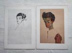 Egon Schiele (1890-1918), after - 24 prints by Egon Schiele