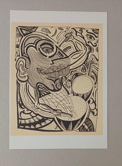 Robert Combas (1957) - Sans titre, Antiek en Kunst, Antiek | Overige Antiek
