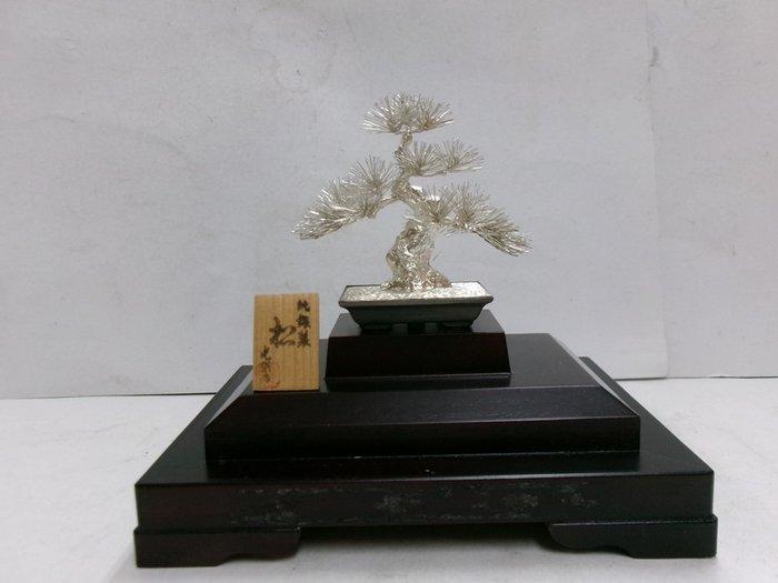 De boom van de den van Sterling zilver. Bonsai boom. #36 g /, Antiek en Kunst, Antiek | Overige Antiek